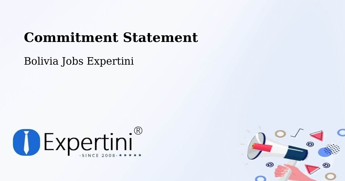 Corporate Commitment – Viloco - Bolivia Jobs Expertini