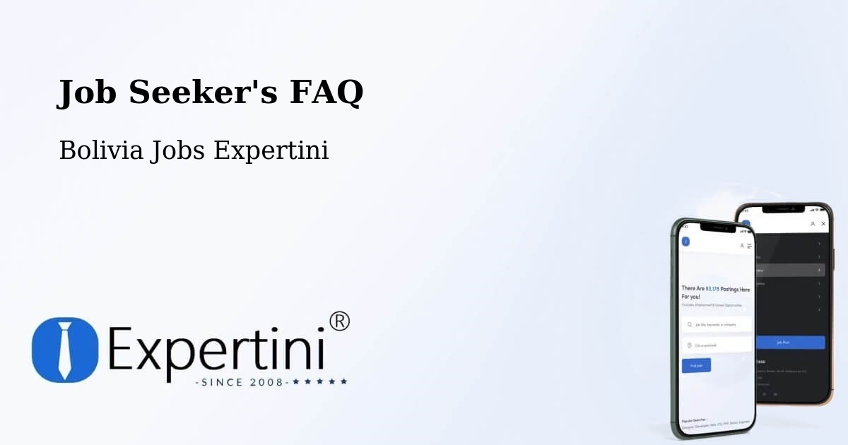 Job Seeker FAQ – Viloco - Bolivia Jobs Expertini