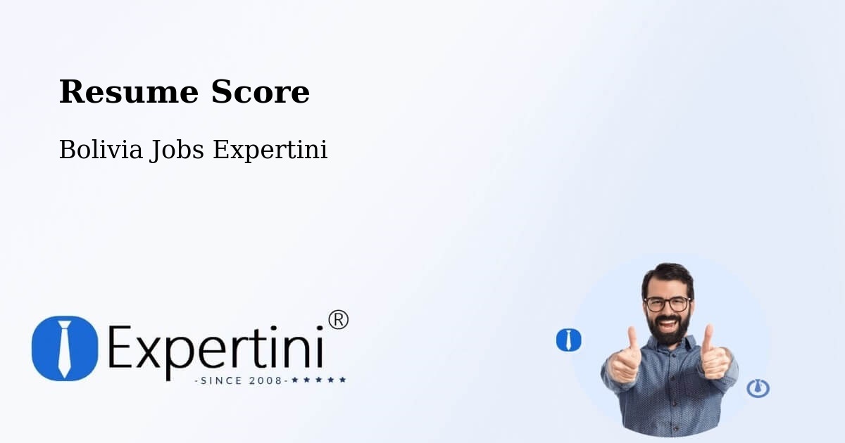 Resume Score & Job Description Match Tool – Viloco - Bolivia Jobs Expertini
